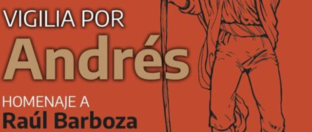 POSADAS: Vigilia por Andrés con homenaje a Raúl Barboza