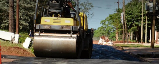OBERÁ: Comenzó la ejecución del plan integral de asfaltado urbano