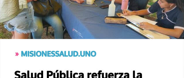 Salud Pública refuerza la atención primaria con una posta sanitaria en zona de frontera