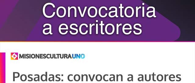 Posadas: convocan a autores misioneros para participar en la Feria Internacional del Libro 2026