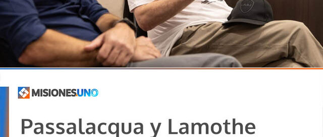 Passalacqua y Lamothe participaron de un encuentro con egresados misioneros de la Escuela Federal de Desarrollo