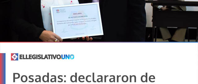 Posadas: declararon de Interés Municipal la labor educativa del Instituto de Inglés Imagine