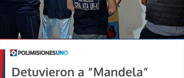 Detuvieron a “Mandela” y “Pili” tras una serie de robos en Garupá: intentaron resistirse durante el operativo