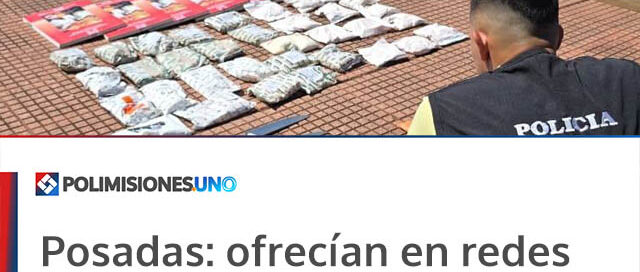 Posadas: ofrecían en redes sociales mercadería robada de un comercio y fueron detenidos tras un operativo encubierto