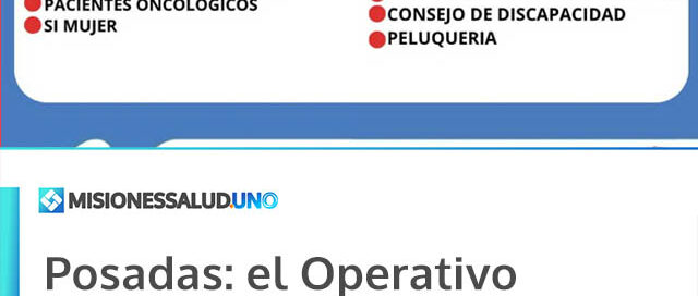 Posadas: el Operativo Integral del P.A.S. se realizará el 1 de abril en Villa Cabello