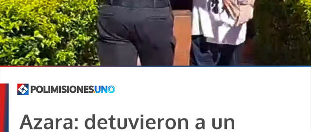 Azara: detuvieron a un posadeño prófugo cuando intentaba cruzar nadando a Brasil