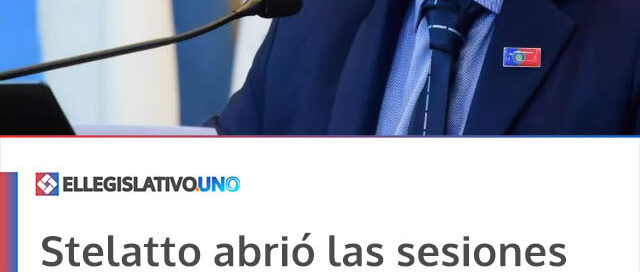 Stelatto abrió las sesiones en Posadas y defendió la gestión municipal ante la reducción de recursos nacionales