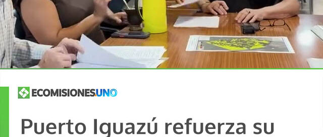 Puerto Iguazú refuerza su compromiso ambiental con un convenio para el desarrollo sostenible