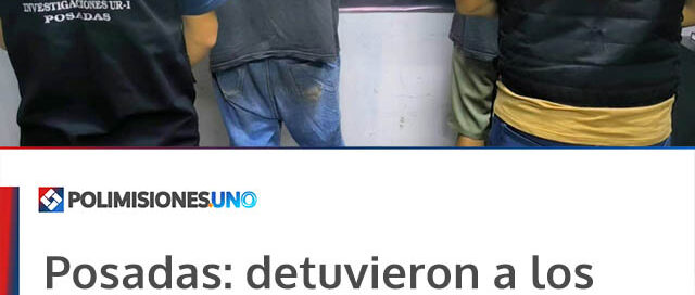 Posadas: detuvieron a los hermanos “Fantasma” y “Banana” por múltiples robos en Villa Cabello