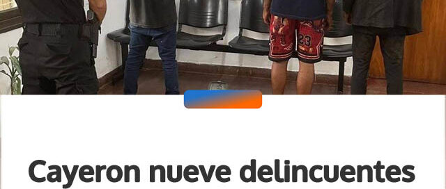 Cayeron nueve delincuentes con antecedentes en distintos operativos preventivos en Posadas