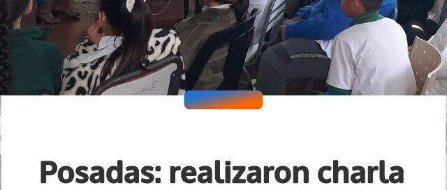 Posadas: realizaron charla sobre prevención del tabaquismo y vapeadores para alumnos de primaria