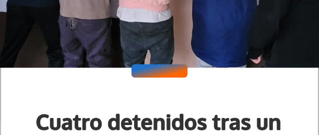 Cuatro detenidos tras un intento de robo en Posadas: secuestraron un cuchillo y una réplica de arma de fuego