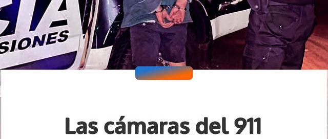 Las cámaras del 911 detectaron dos robos y guiaron detenciones en Posadas