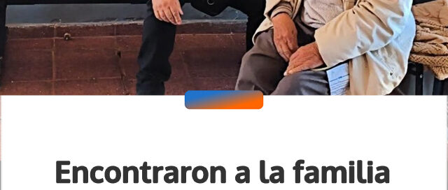 Encontraron a la familia del hombre de 86 años que había sido hallado desorientado en Posadas