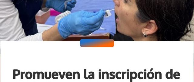 Promueven la inscripción de donantes de médula ósea mediante hisopado bucal en la UNaM